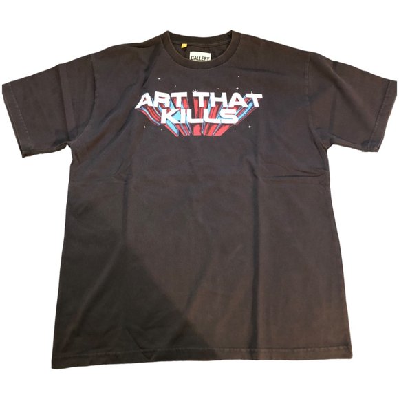 Gallery Dept Other - Gallery Dept. ATK Charcoal Black Space Tee